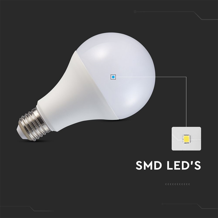 LED Lamp A80 E27/20W/230V 3000K