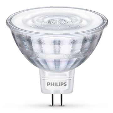 LED Lamp dimbaar Philips GU5,3/MR16/5W/12V 4000K
