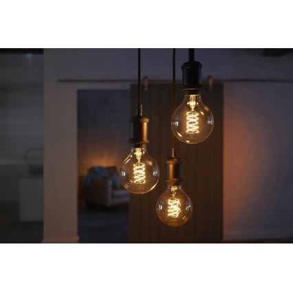 LED Lamp dimbaar Philips Hue WHITE FILAMENT G93 E27/7W/230V