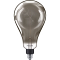 LED Lamp dimbaar SMOKY VINTAGE Philips A160 E27/6,5W/230V