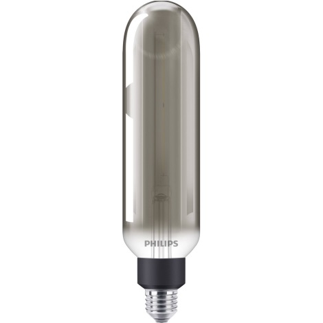 LED Lamp dimbaar SMOKY VINTAGE Philips T65 E27/6,5W/230V