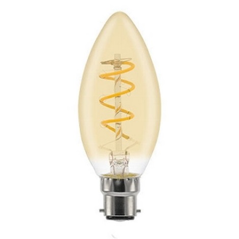 LED Lamp dimbaar VINTAGE C35 B22/3,5W/230V 2000K - GE Lighting
