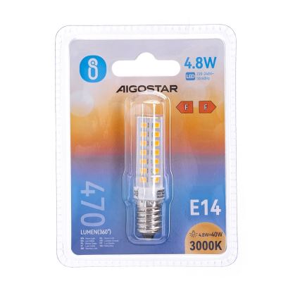 LED Lamp E14/4,8W/230V 3000K - Aigostar