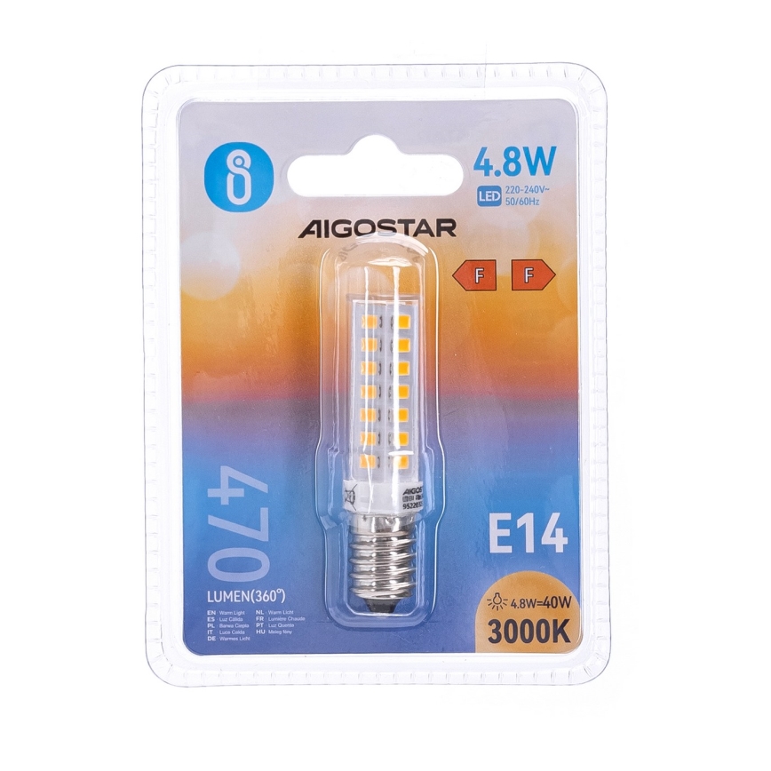 LED Lamp E14/4,8W/230V 3000K - Aigostar