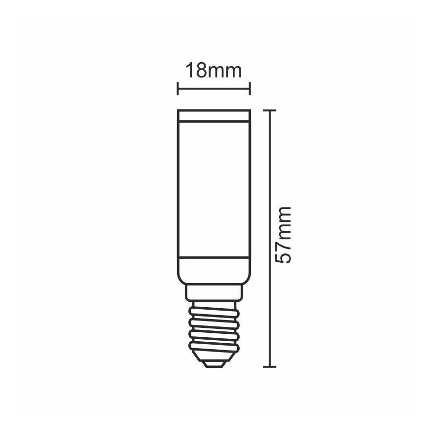 LED Lamp E14/5W/230V 4000K