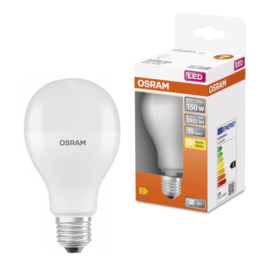 LED Lamp E27/19W/230V 2700K - Osram