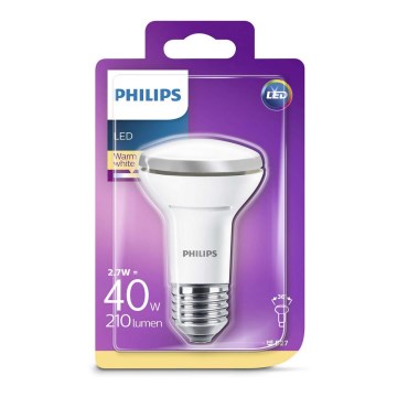 LED Lamp E27/2,7W/230V 2700K - Philips