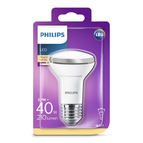 LED Lamp E27/2,7W/230V 2700K - Philips