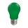 LED Lamp E27/5W/230V groen