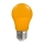 LED Lamp E27/5W/230V oranje