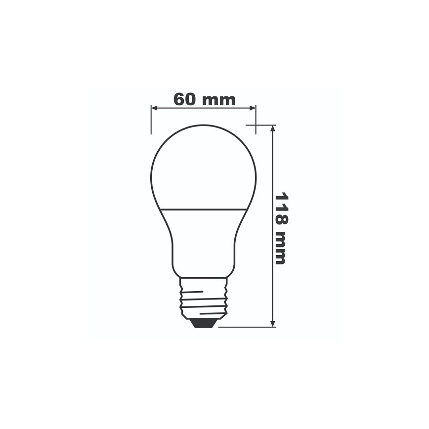 LED Lamp ECO E27/13W/230V 4000K 1521lm