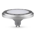 LED Lamp ECOLINE AR111 GU10/15W/230V 4000K 120° zilver - Brilagi