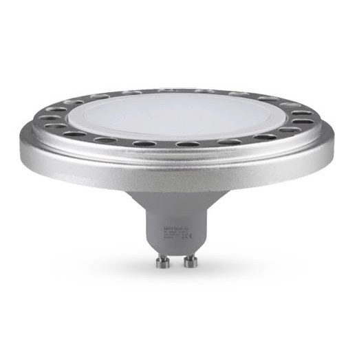 LED Lamp ECOLINE AR111 GU10/15W/230V 4000K 120° zilver - Brilagi