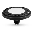 LED Lamp ECOLINE SOFT AR111 GU10/9W/230V 4000K 120° zwart - Brilagi