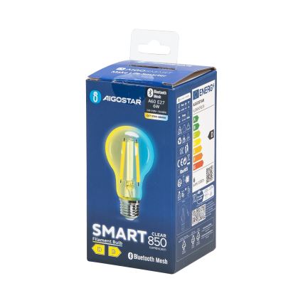 LED Lamp FILAMENT A60 E27/6W/230V 2700-6500K - Aigostar