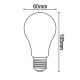 LED Lamp WHITE FILAMENT A60 E27/9W/230V 3000K