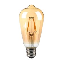 LED Lamp FILAMENT AMBER ST64 E27/8W/230V 2200K