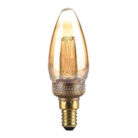 LED Lamp FILAMENT E14/2W/230V 1800K Art Edition