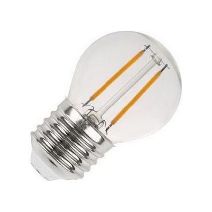 LED Lamp FILAMENT G45 E27/2W/230V 3000K