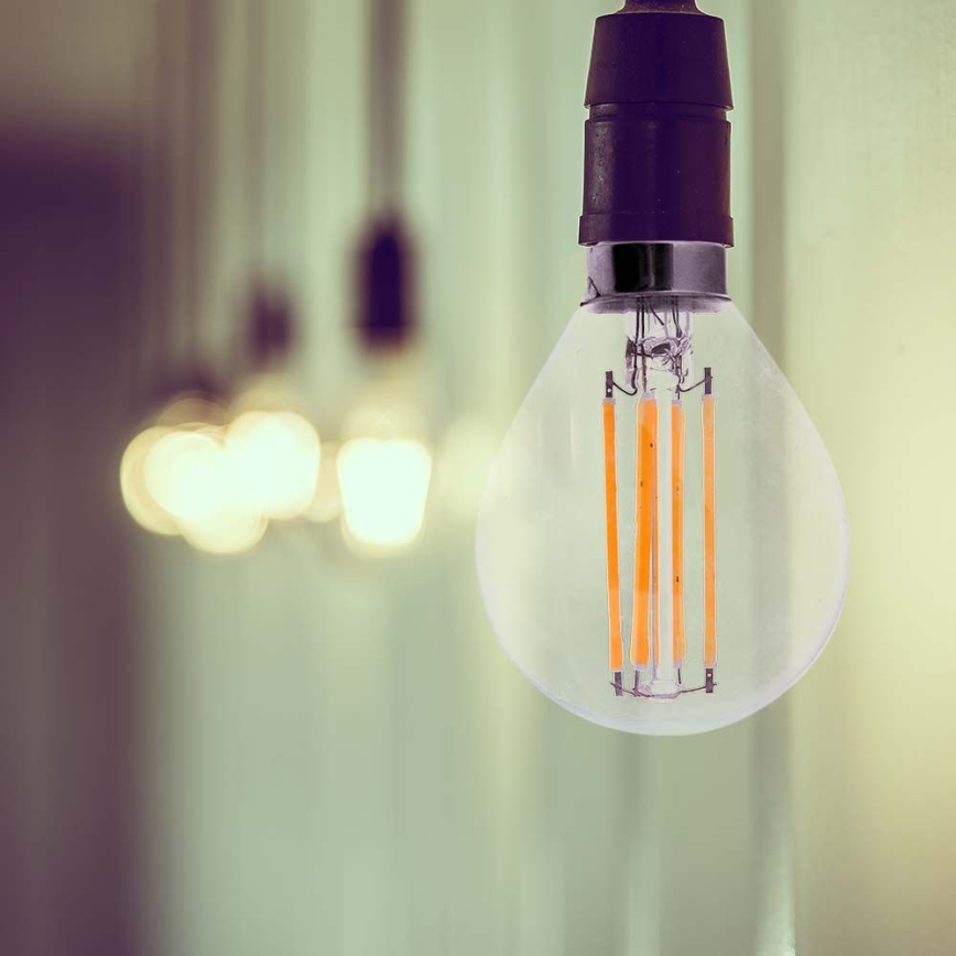 LED Lamp FILAMENT P45 E14/6W/230V 6500K