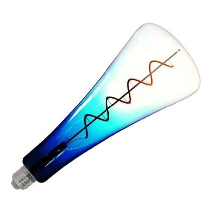 LED Lamp FILAMENT SHAPE T110 E27/5W/230V 1800K blauw