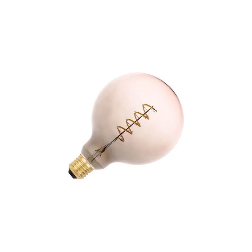 LED Lamp FILAMENT SPIRAL G125 E27/4W/230V 2000K grijs/roze