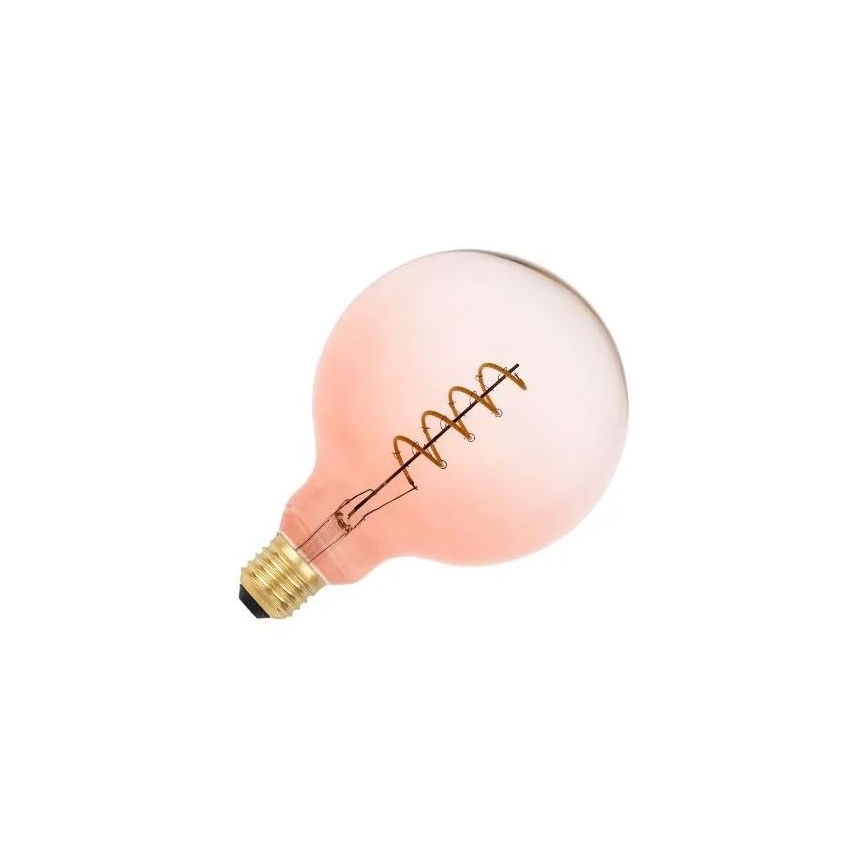 LED Lamp FILAMENT SPIRAL G125 E27/4W/230V 2000K roze