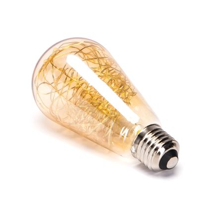 LED Lamp FILAMENT ST64 E27/1,2W/230V 2500K - Aigostar