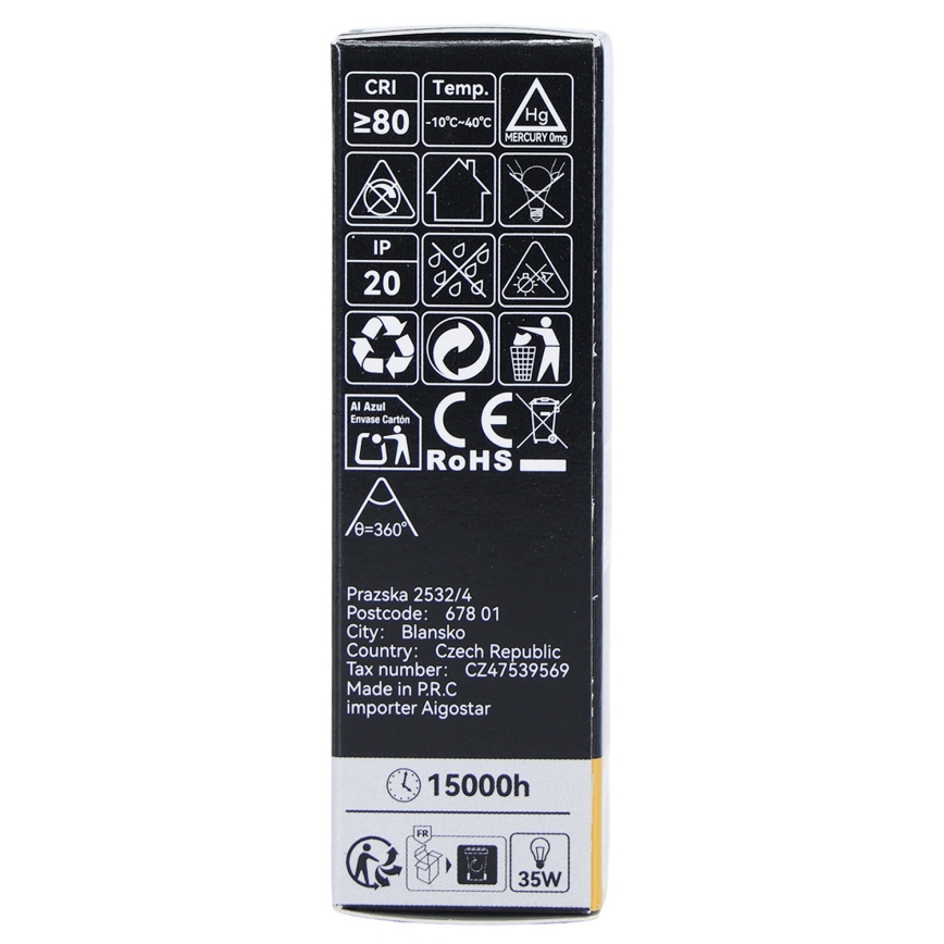 LED-lamp FILAMENT T25 E14/4W/230V 3000K - BRILAGI