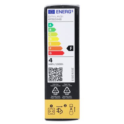 LED-lamp FILAMENT T25 E14/4W/230V 3000K - BRILAGI