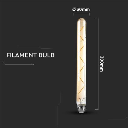 LED Lamp FILAMENT T30 E27/7W/230V 2200K