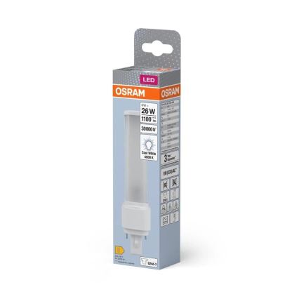 LED Lamp G24d-3/9W/230V 4000K - Osram