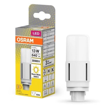 LED Lamp G24d/5,5W/230V 3000K - Osram