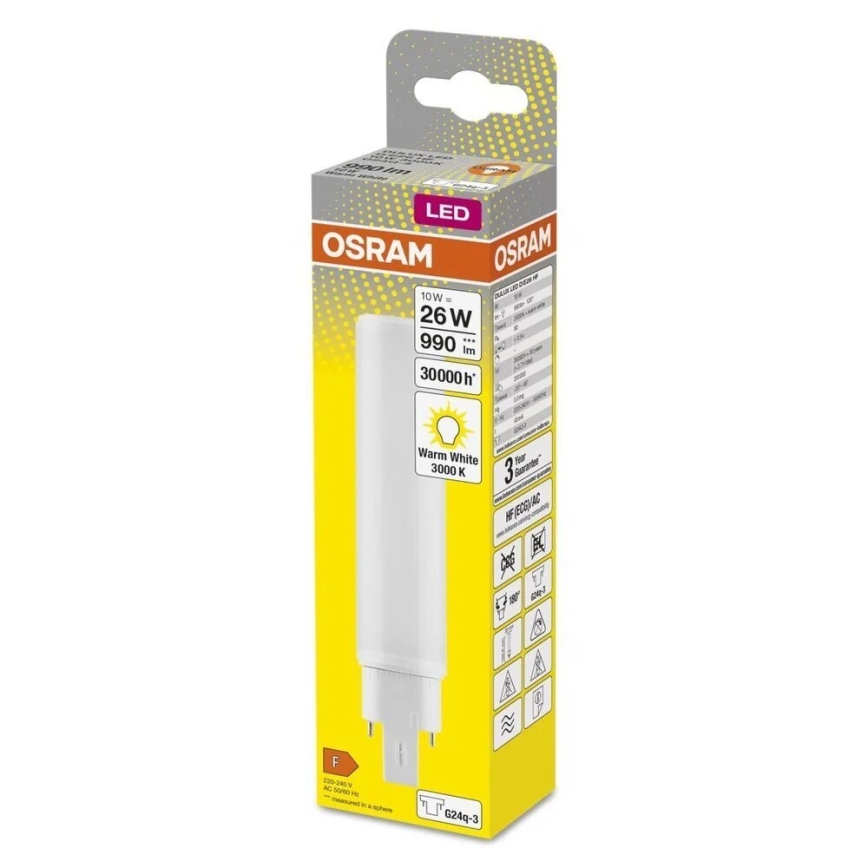 LED Lamp G24q-3/10W/230V 3000K - Osram