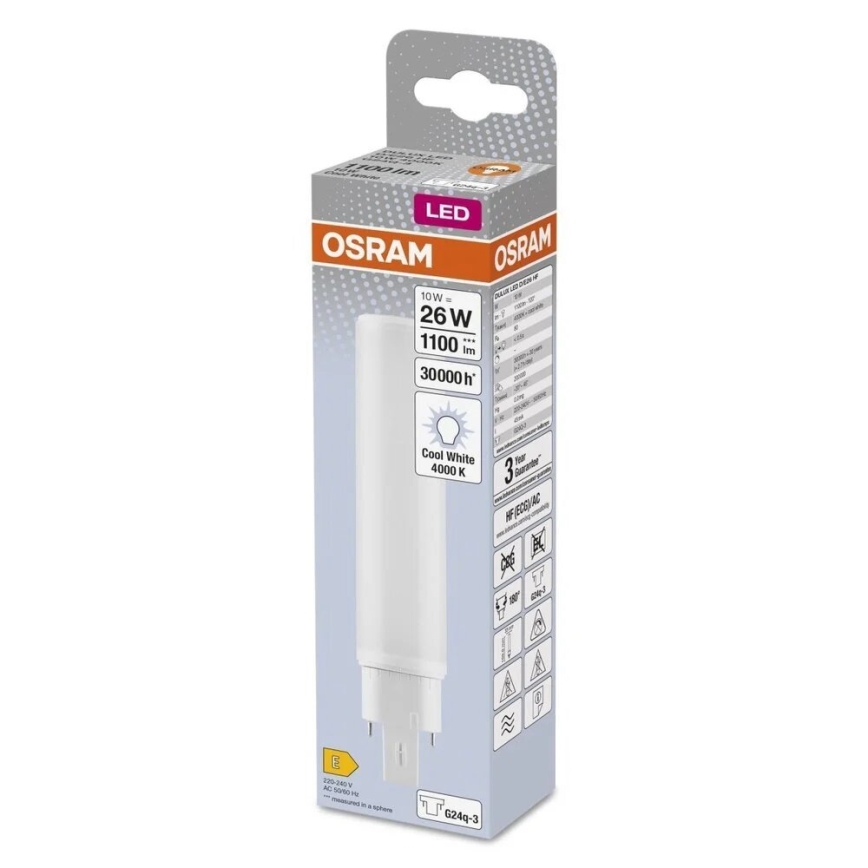 LED Lamp G24q-3/10W/230V 4000K - Osram