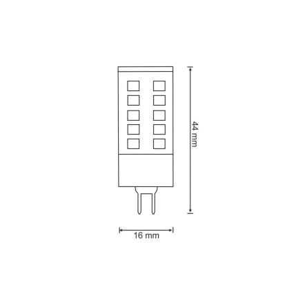 LED Lamp G4/3W/12V 6500K