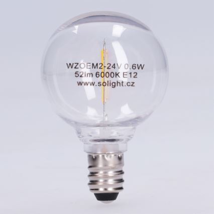 LED-lamp G40 E12 0,6 W / 24 V 6000 K - Brilagi