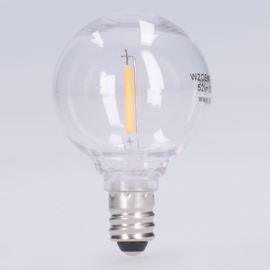 LED-lamp G40 E12/0,6W/24V 3000K - Brilagi