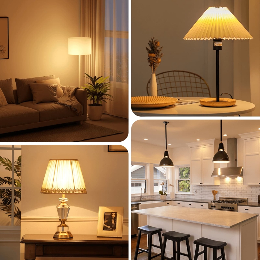 LED-lamp G45 E14/12W/230V 3000K - Aigostar