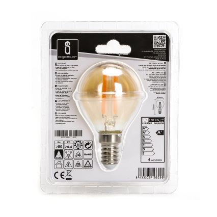 LED lamp G45 E14/4W/230V 2200K - Aigostar