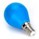 LED Lamp G45 E14/4W/230V blauw - Aigostar