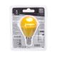 LED Lamp G45 E14/4W/230V geel - Aigostar