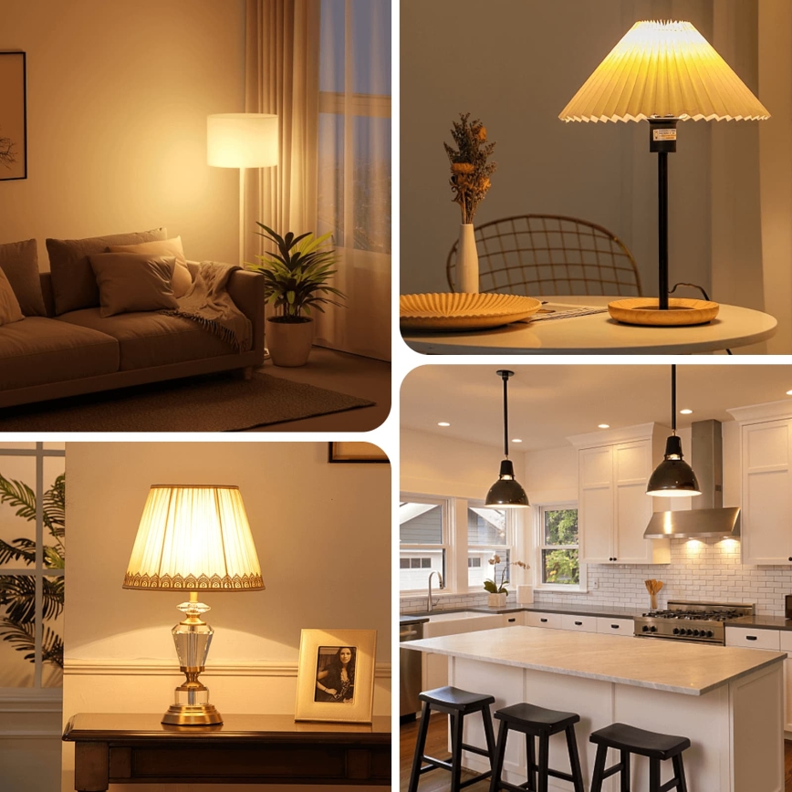 LED-lamp G45 E27/13W/230V 4000K - Aigostar