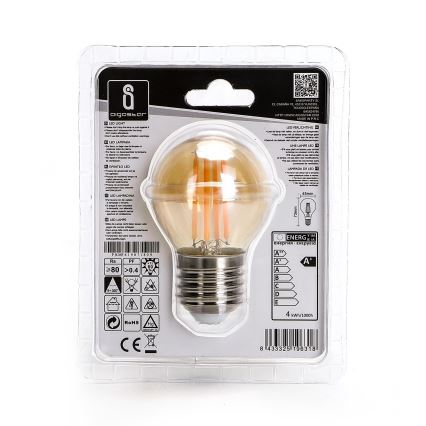 LED lamp G45 E27/4W/230V 2200K - Aigostar