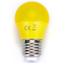 LED Lamp G45 E27/4W/230V geel - Aigostar