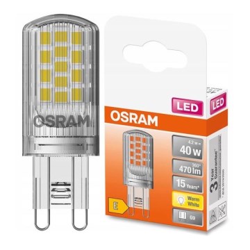 LED Lamp G9/4,2W/230V 2700K - Osram