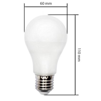 LED Lamp GLS E27 / 10W / 230V 3000K