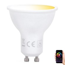 LED Lamp GU10/5W/230V 3000-6500K Wi-Fi - Aigostar