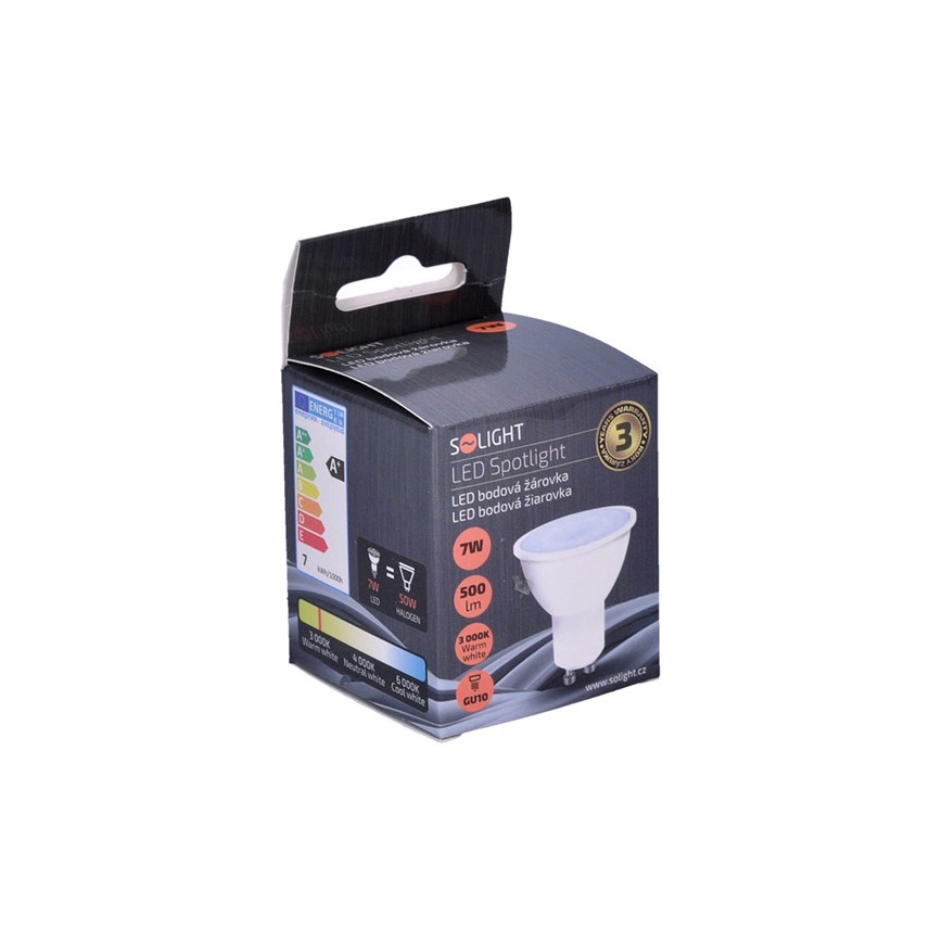 LED Lamp GU10/7W/230V 3000K