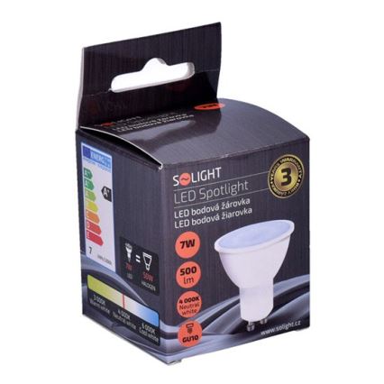 LED Lamp GU10/7W/230V 4000K